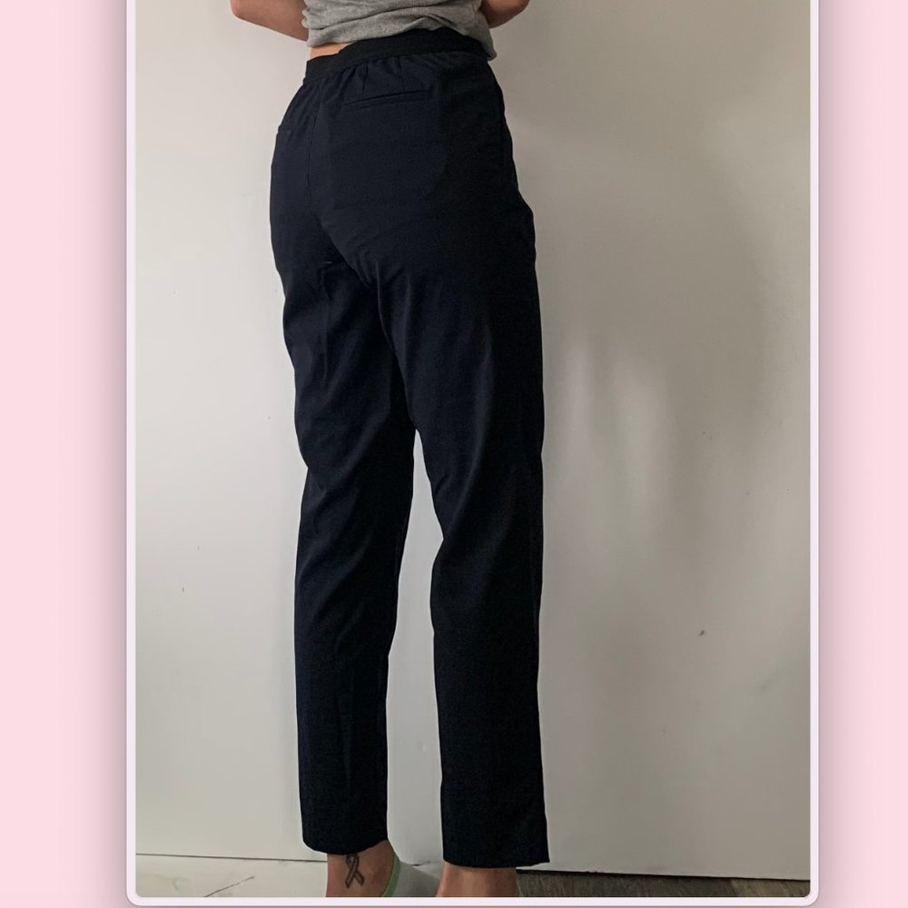 Uniqlo Navy Blue Suit Pants